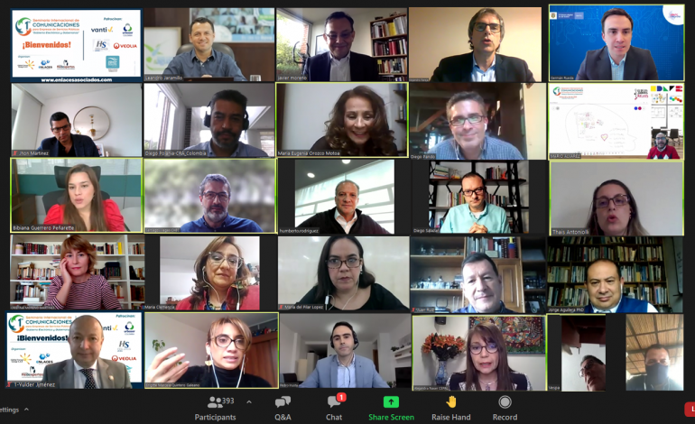  Los comunicadores de las empresas tuvieron un espacio académico para discutir acerca de la nueva realidad virtual.