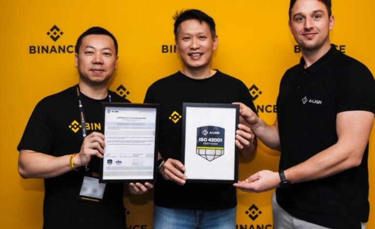 Binance avanza en IA responsable con la certificación ISO/IEC 42001